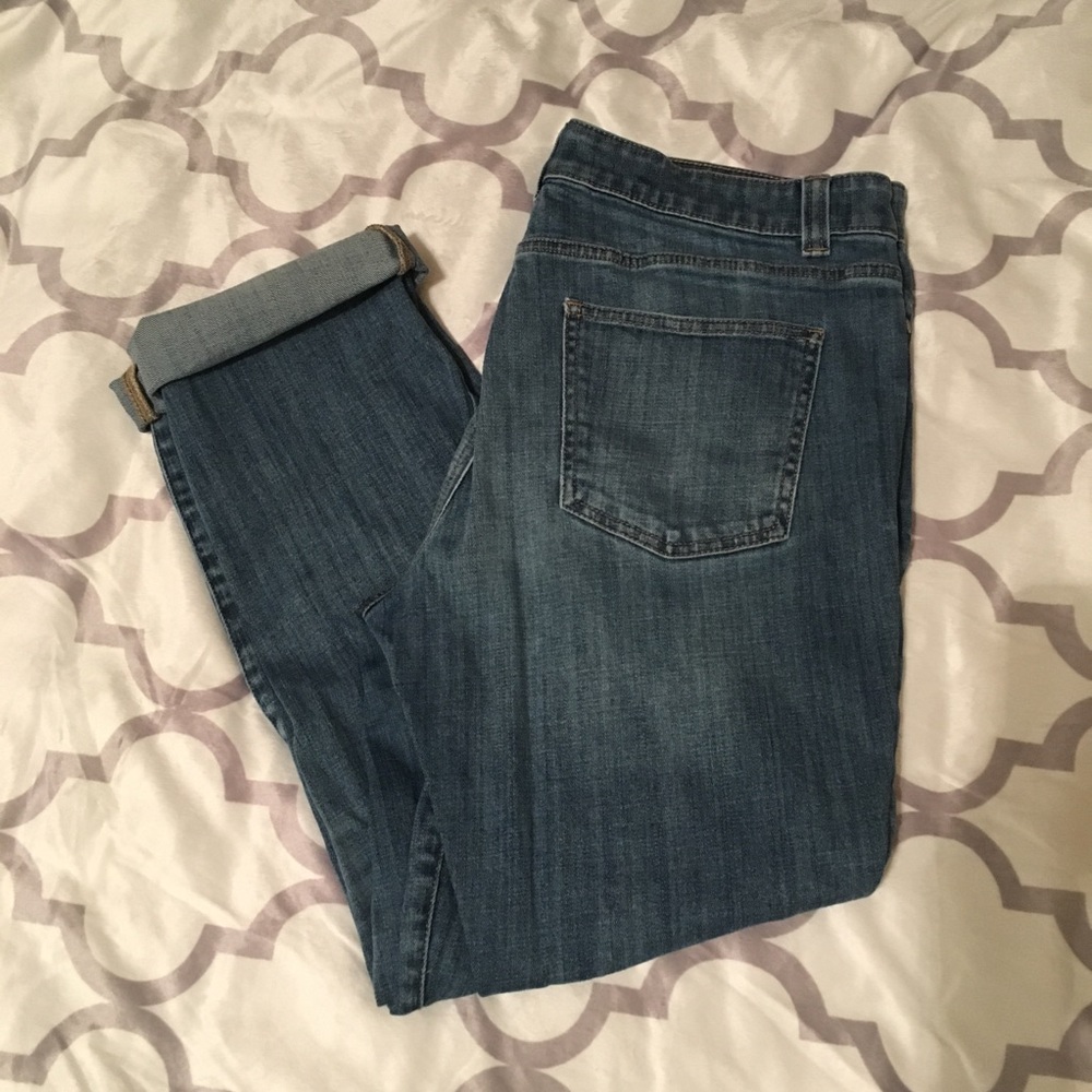 Talbots 5 Pockets Cropped Jeans